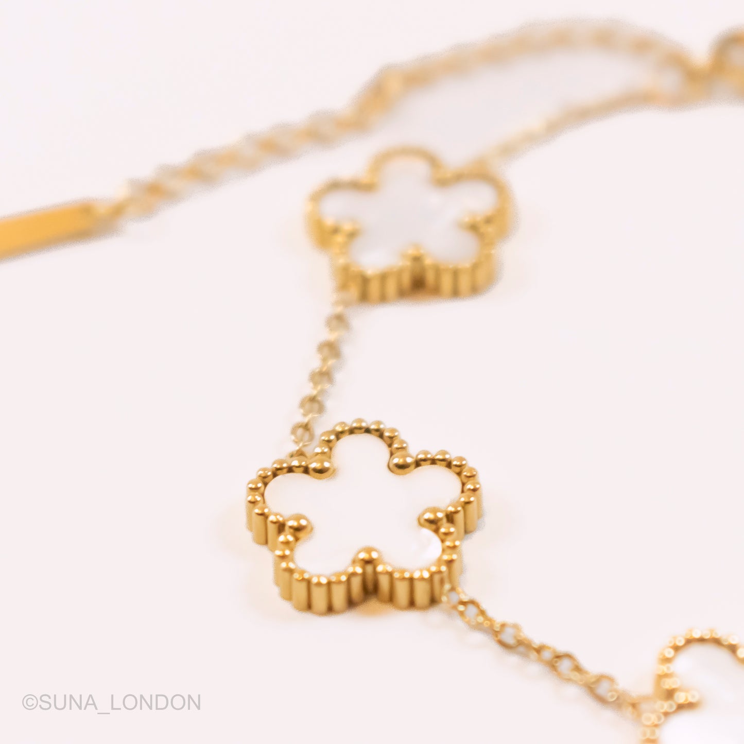 White Clover Bracelet