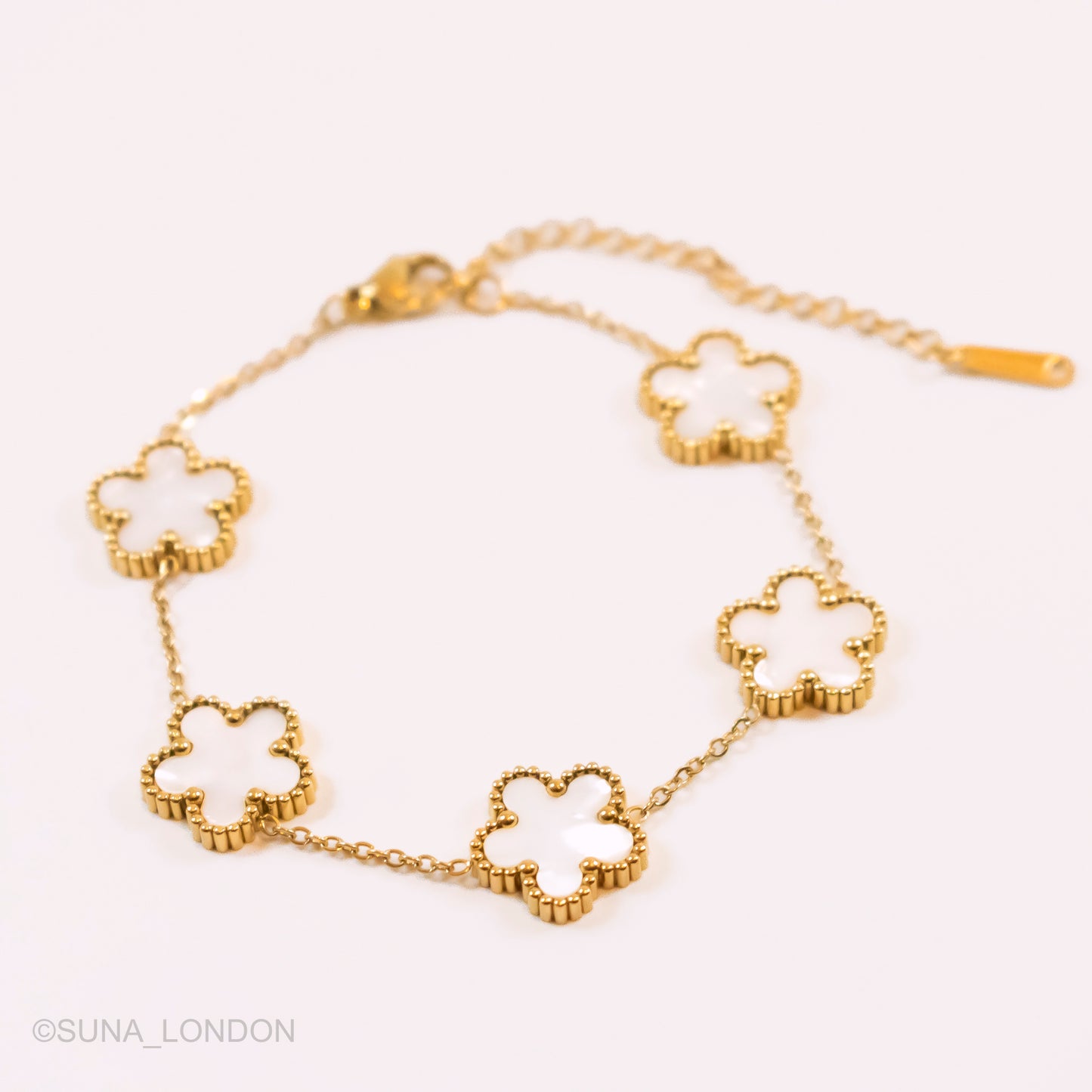 White Clover Bracelet