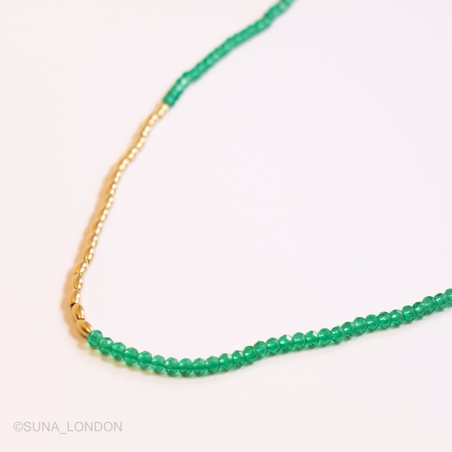 Yusra Green Necklace