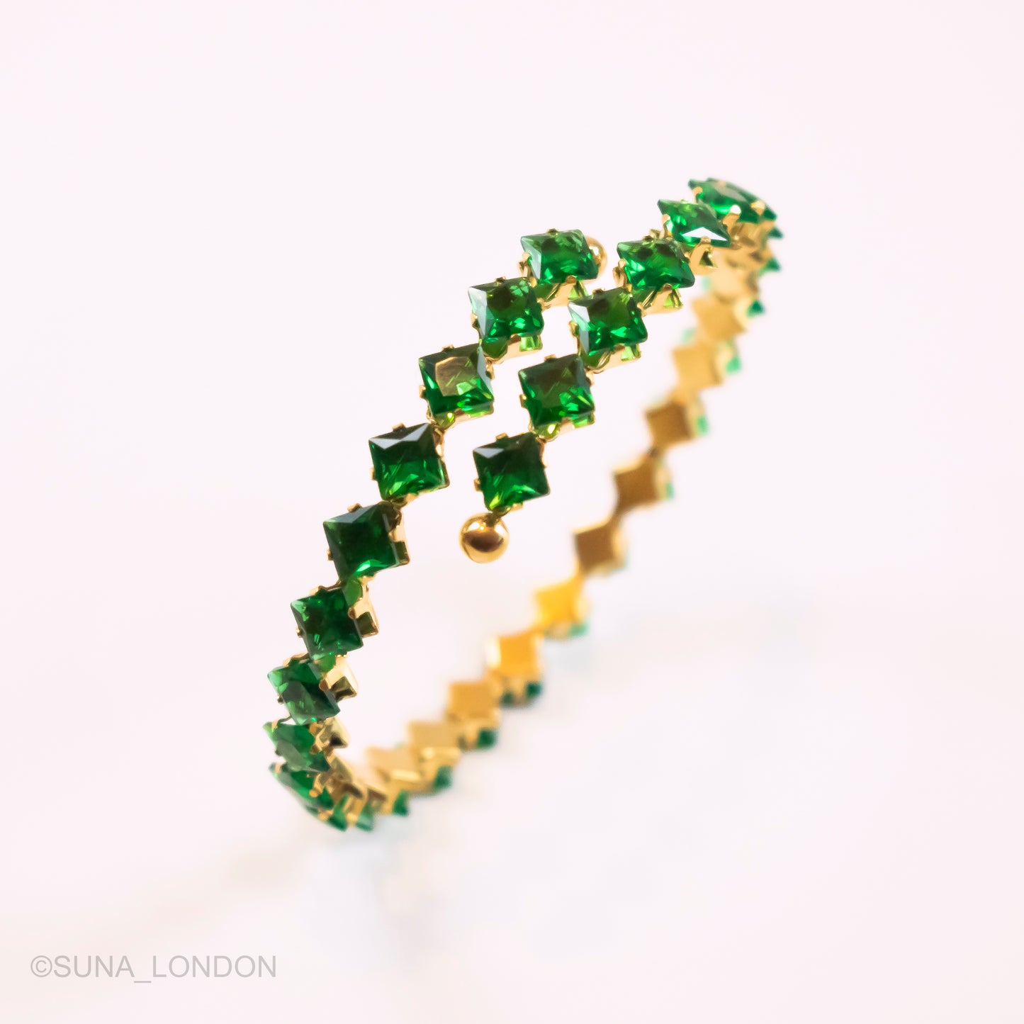 Maya Green Bangle