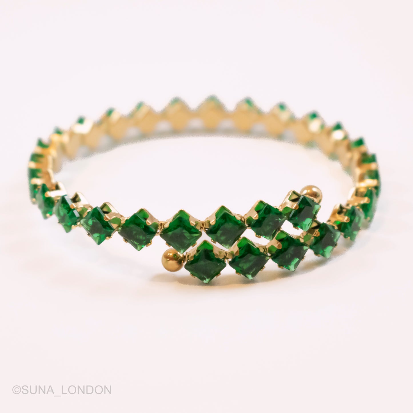 Maya Green Bangle