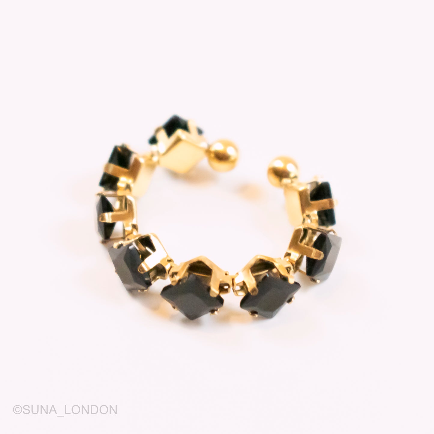 Maya Black Ring