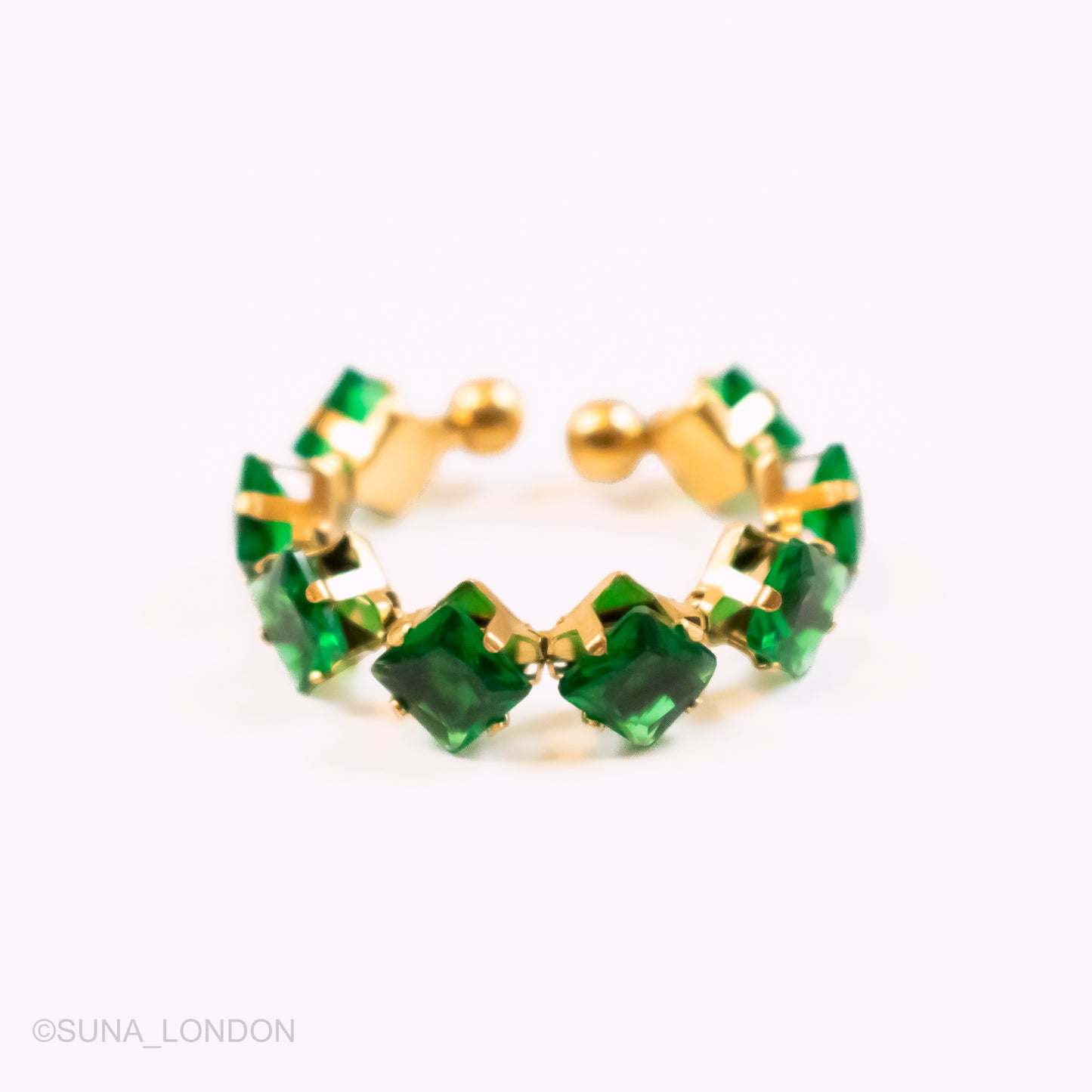 Maya Green Ring