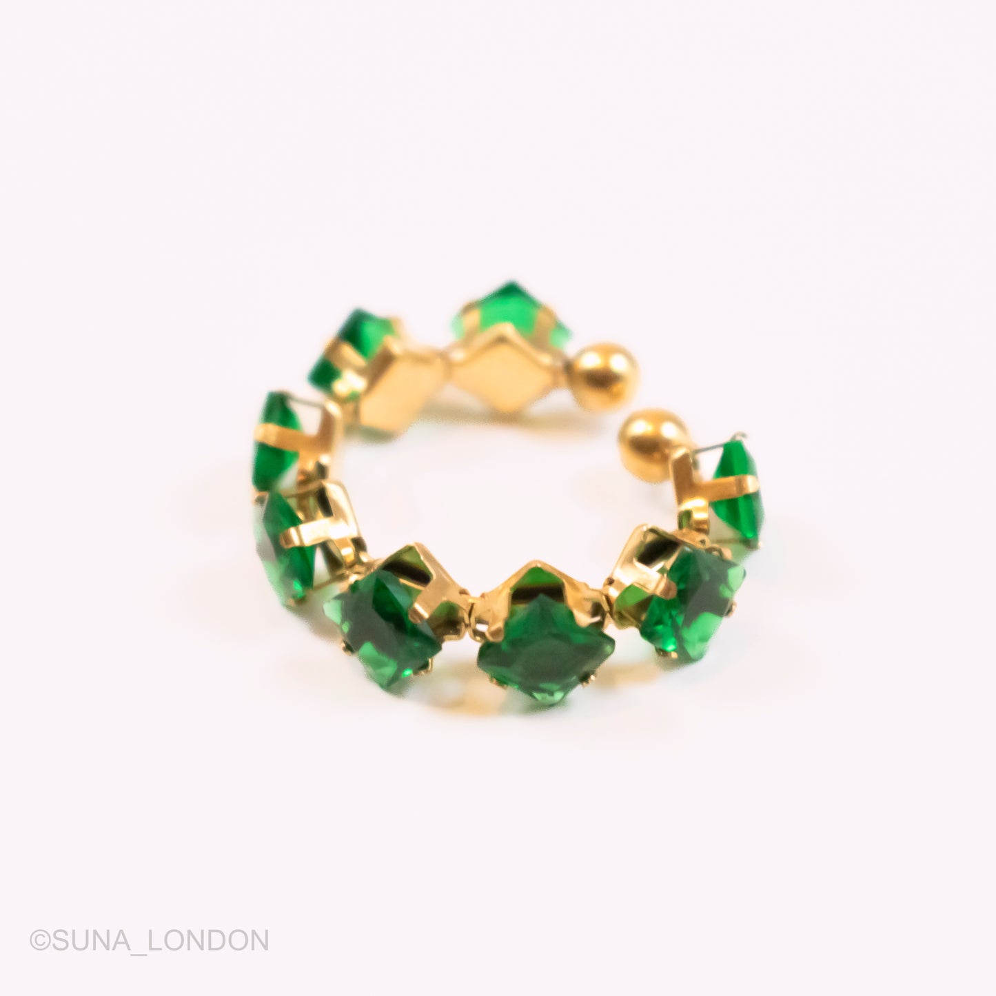 Maya Green Ring