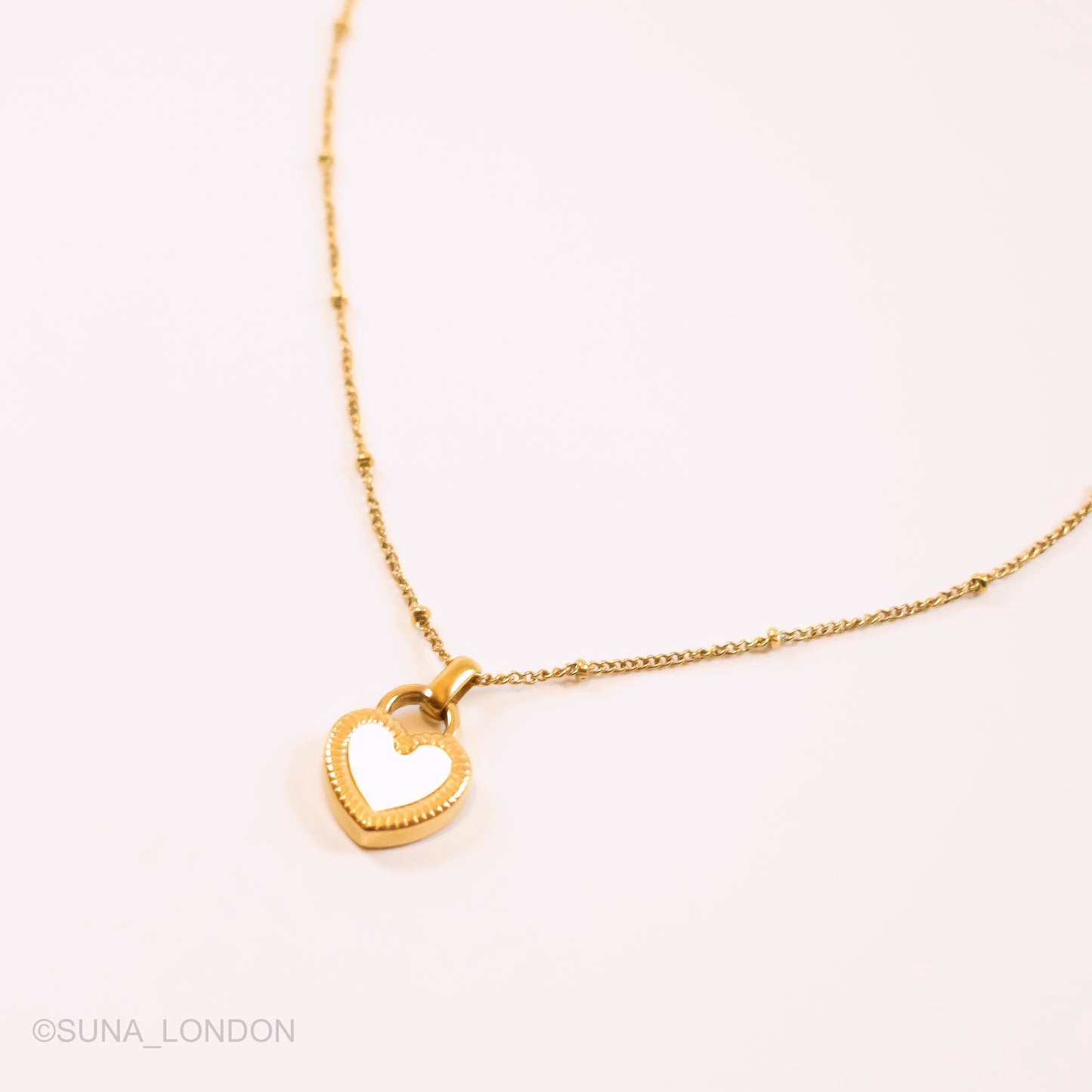Reversible Heart Necklace
