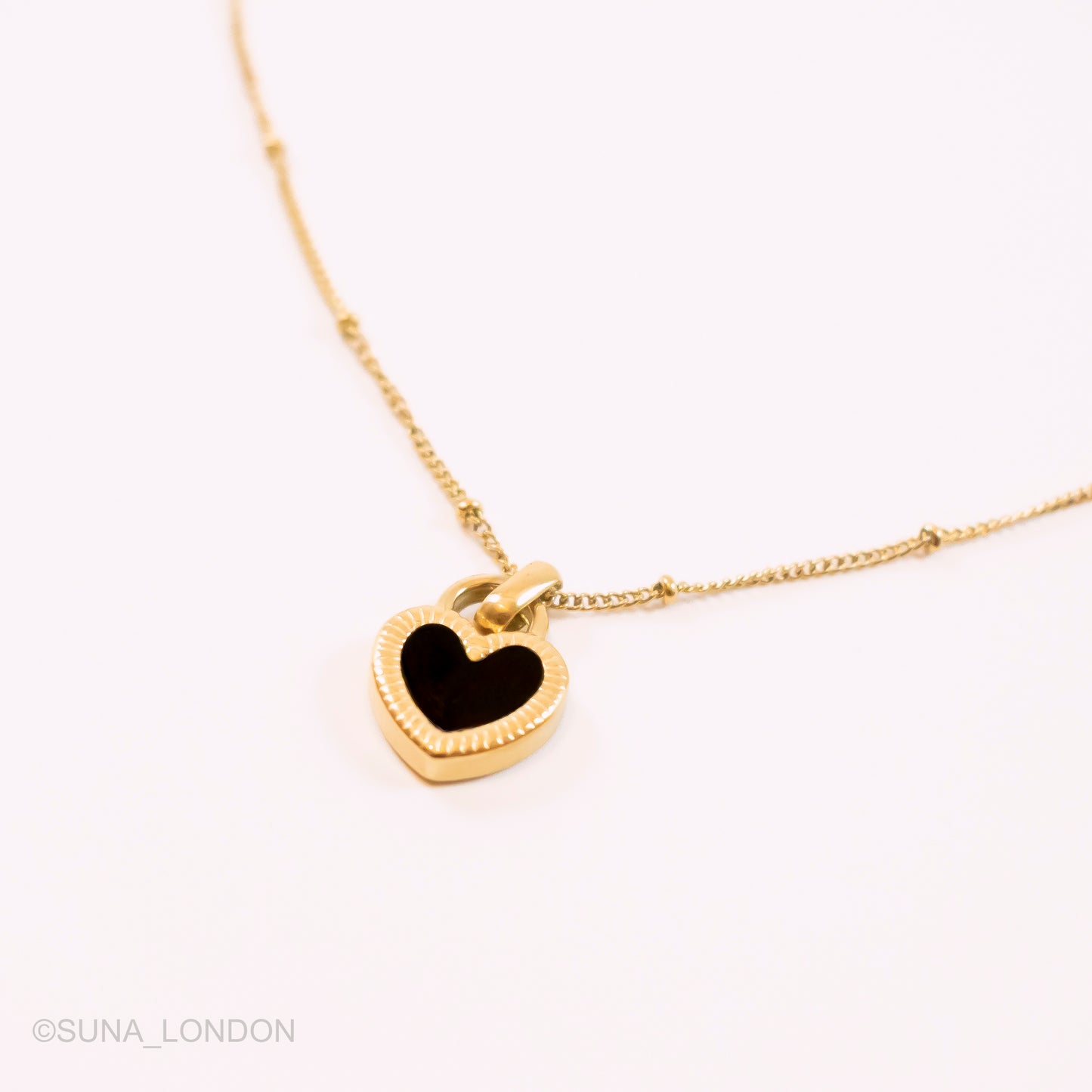Reversible Heart Necklace
