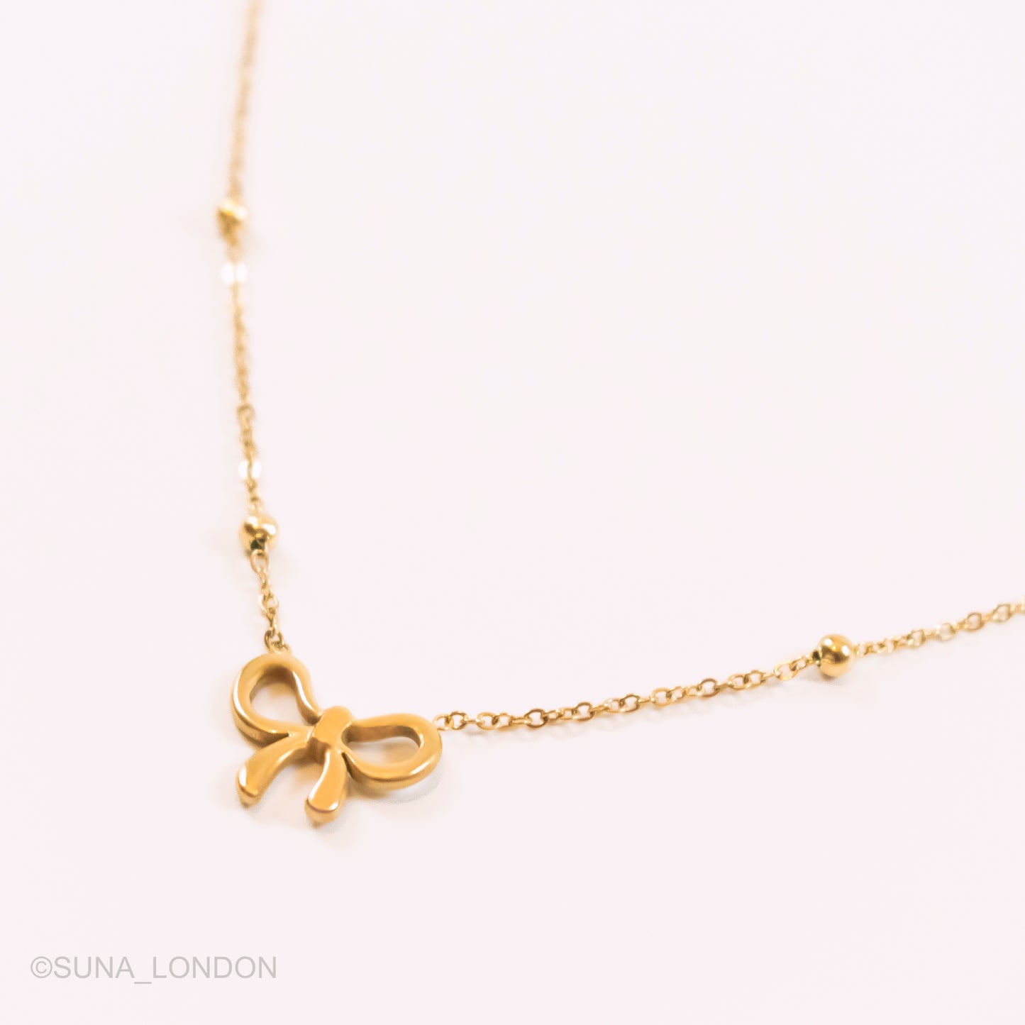 Bonnie Bow Necklace