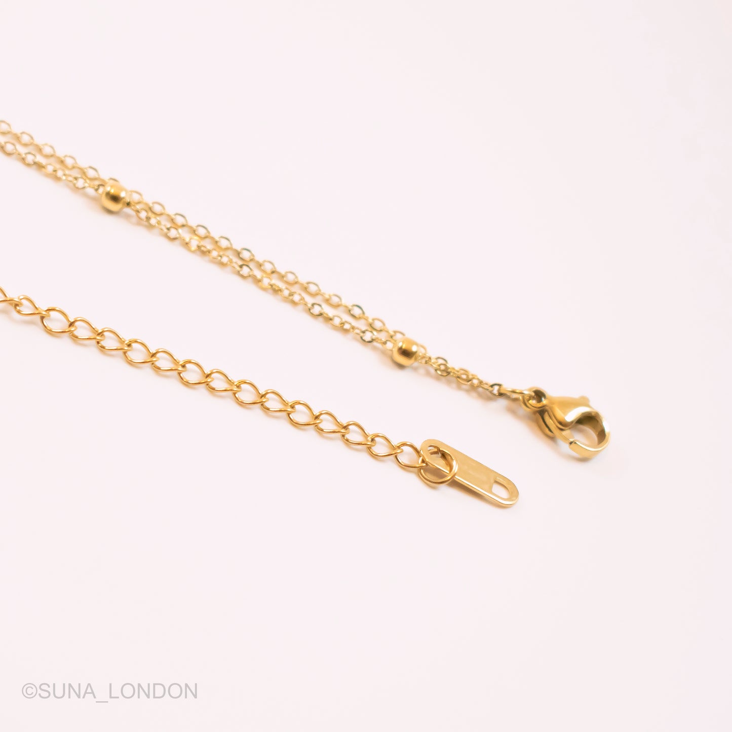 Daisy Double Chain Necklace