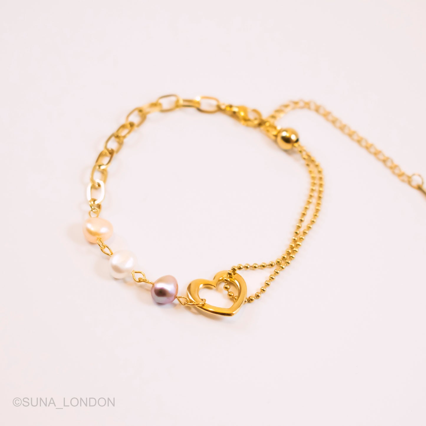 Fidget Heart Bracelet