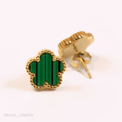 Green Clover Studs