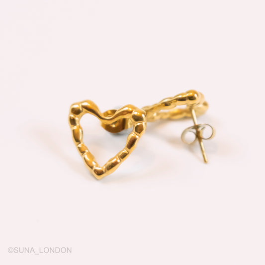 Reema Heart Studs